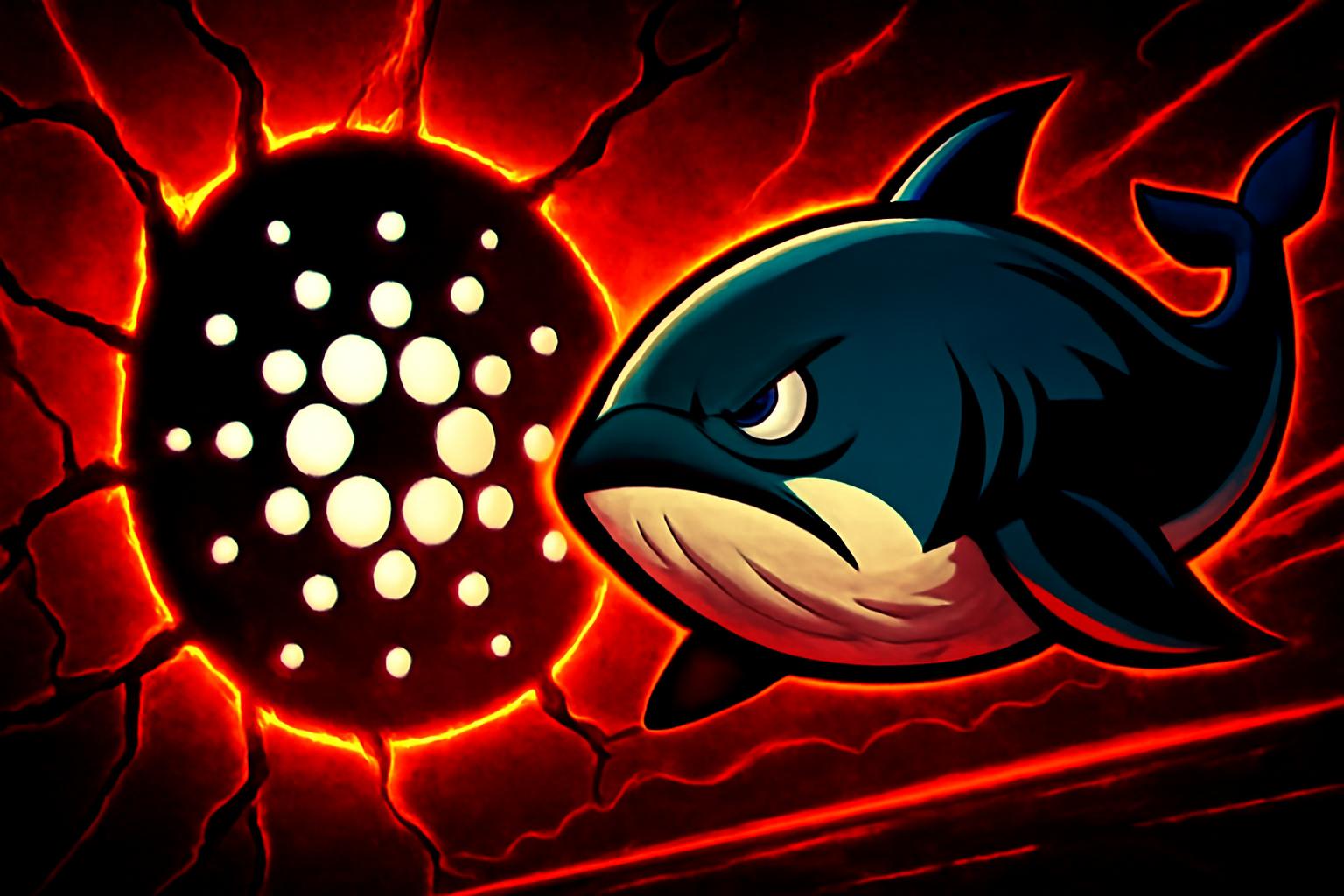Whales Buy ADA as Retail Sells; Cardano Near Key Support at $0.32