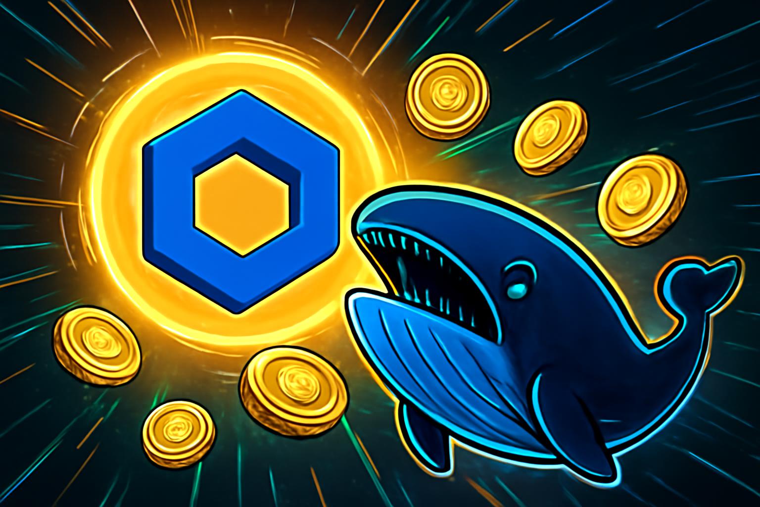Unseen Whale Accumulates 100 Million LINK: On-Chain Analysis Reveals 10% Supply