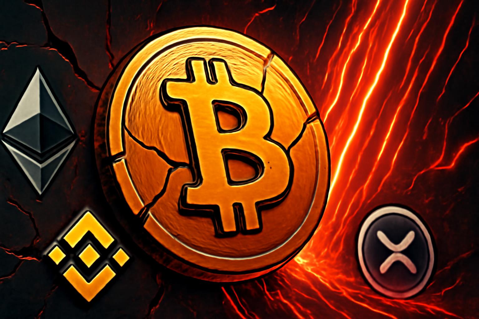 Institutional Selloff Triggers Broad Crypto Slide: Bitcoin Falls 5.4%