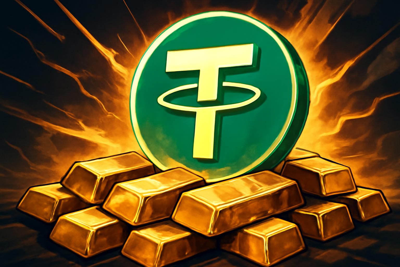 Tether to Increase Gold Allocation to 10-15%, USDT Rewards Not Offered