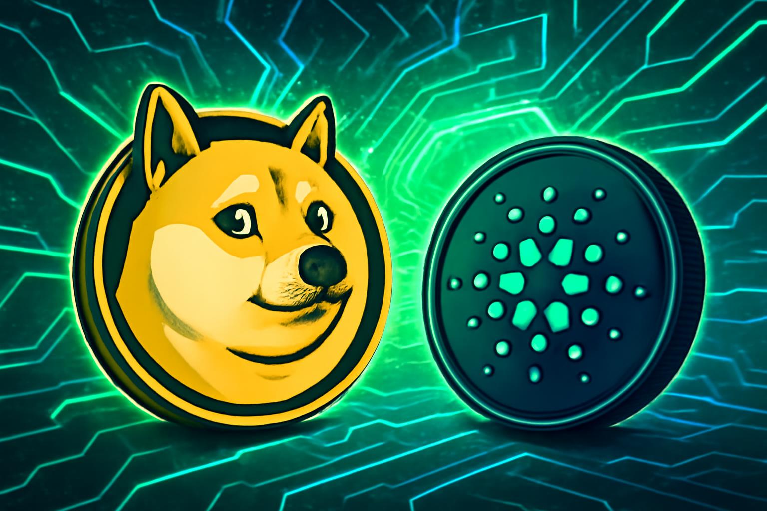 Dogecoin and Cardano Hold Key Levels as ZKP AI Network Expands