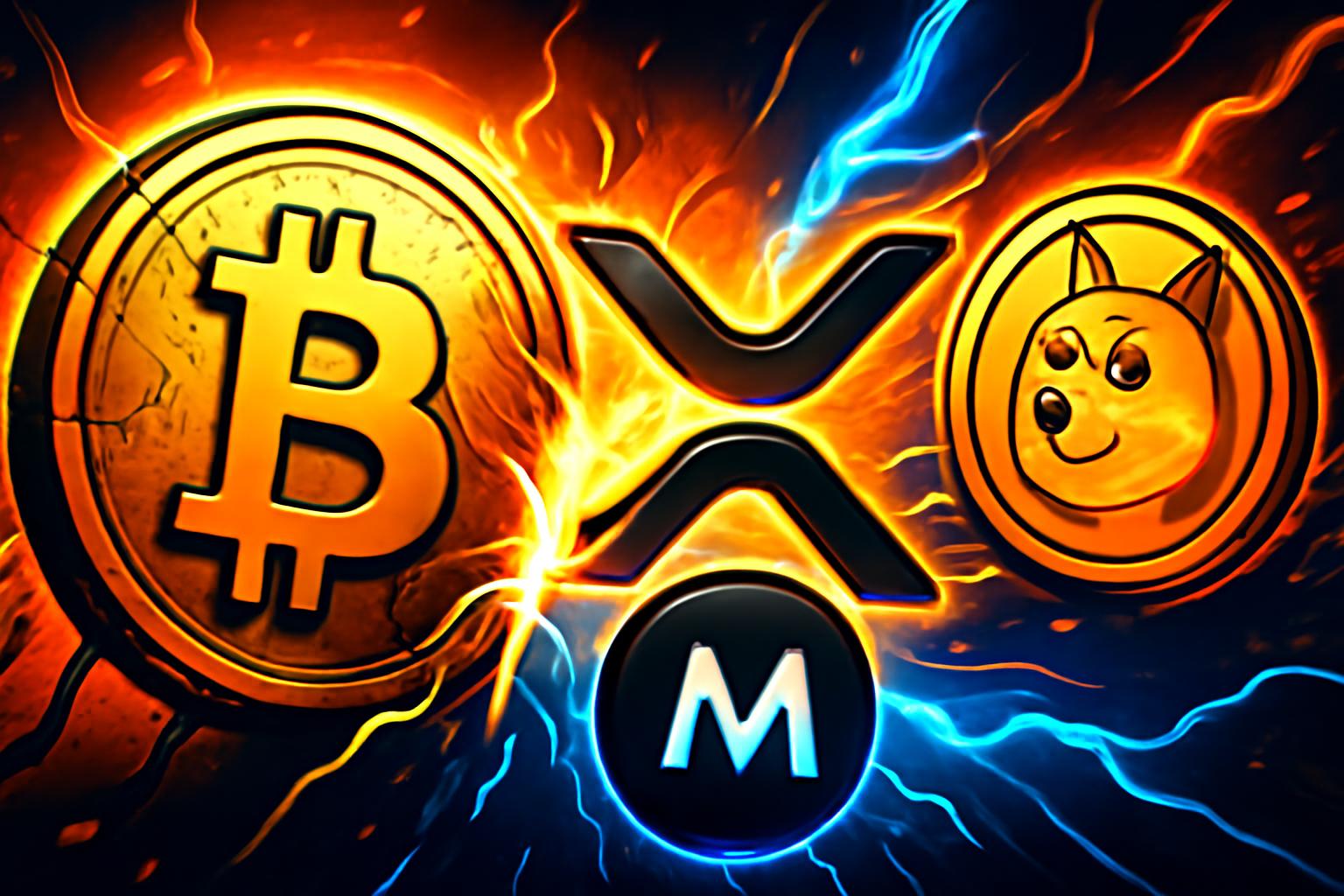 Bitcoin and Meme Coins Dominate Social Media Buzz Across Crypto Markets