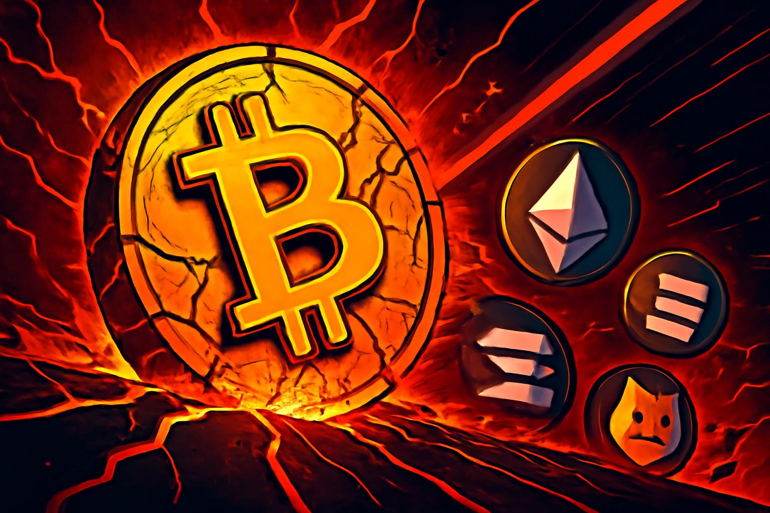 Bitcoin Dives to $81K as Market Turmoil Triggers Altcoin Slumps