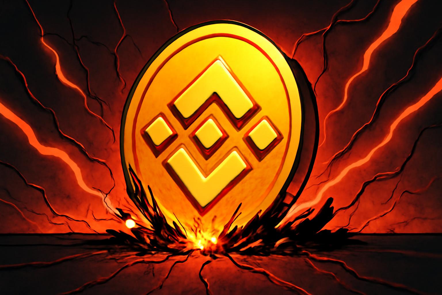 BNB Price Drops 5.3% as Liquidations Surge — Support at $850