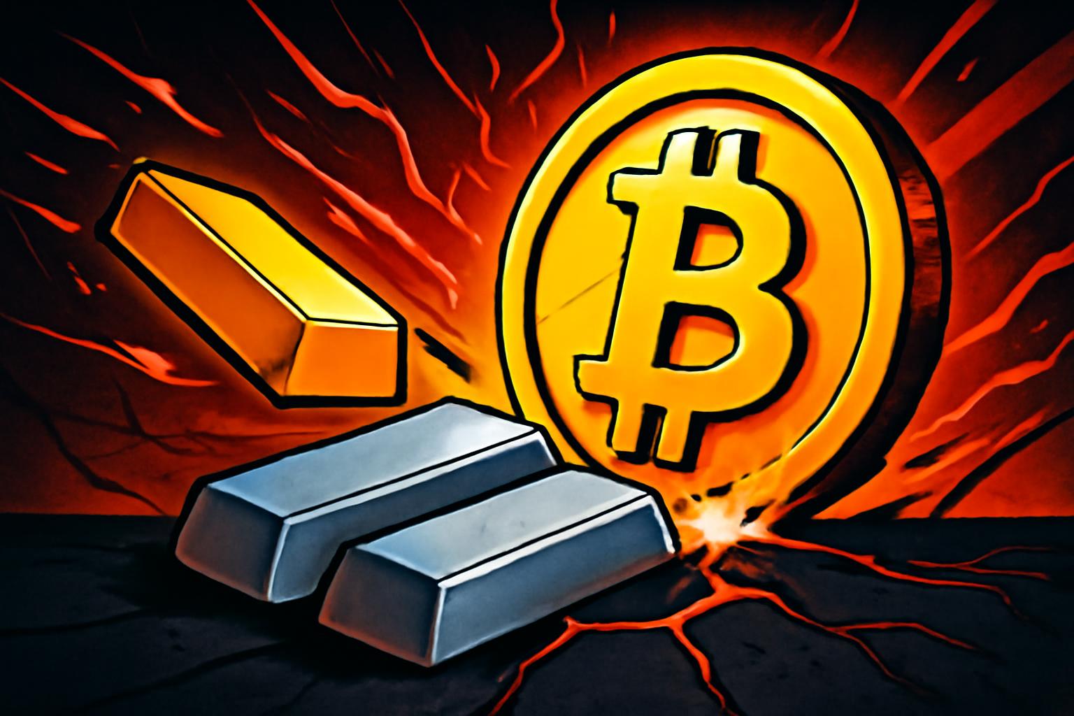 Gold and Silver Bubble Burst Could Shape Bitcoin’s Next Move