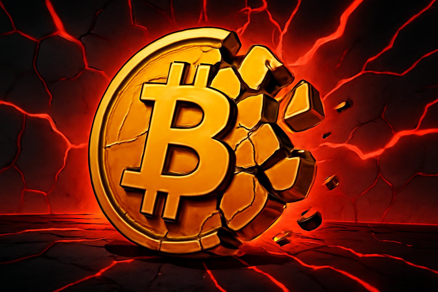 Bitcoin Price Faces Structural Pressure as Losses Spread Across On-Chain Holders