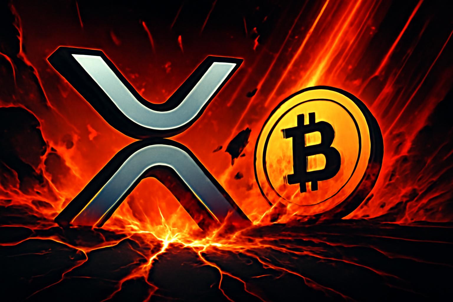 XRP Drops as Liquidations Break Key $1.79 Support