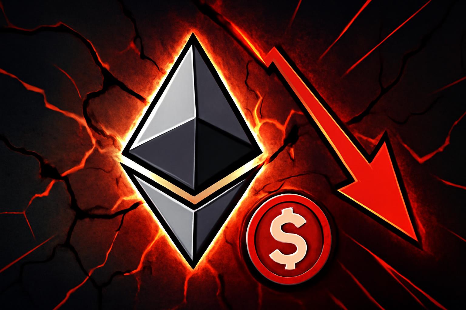 Ethereum Price Drops as Market Weakness Tests Growth Despite On-Chain Strength