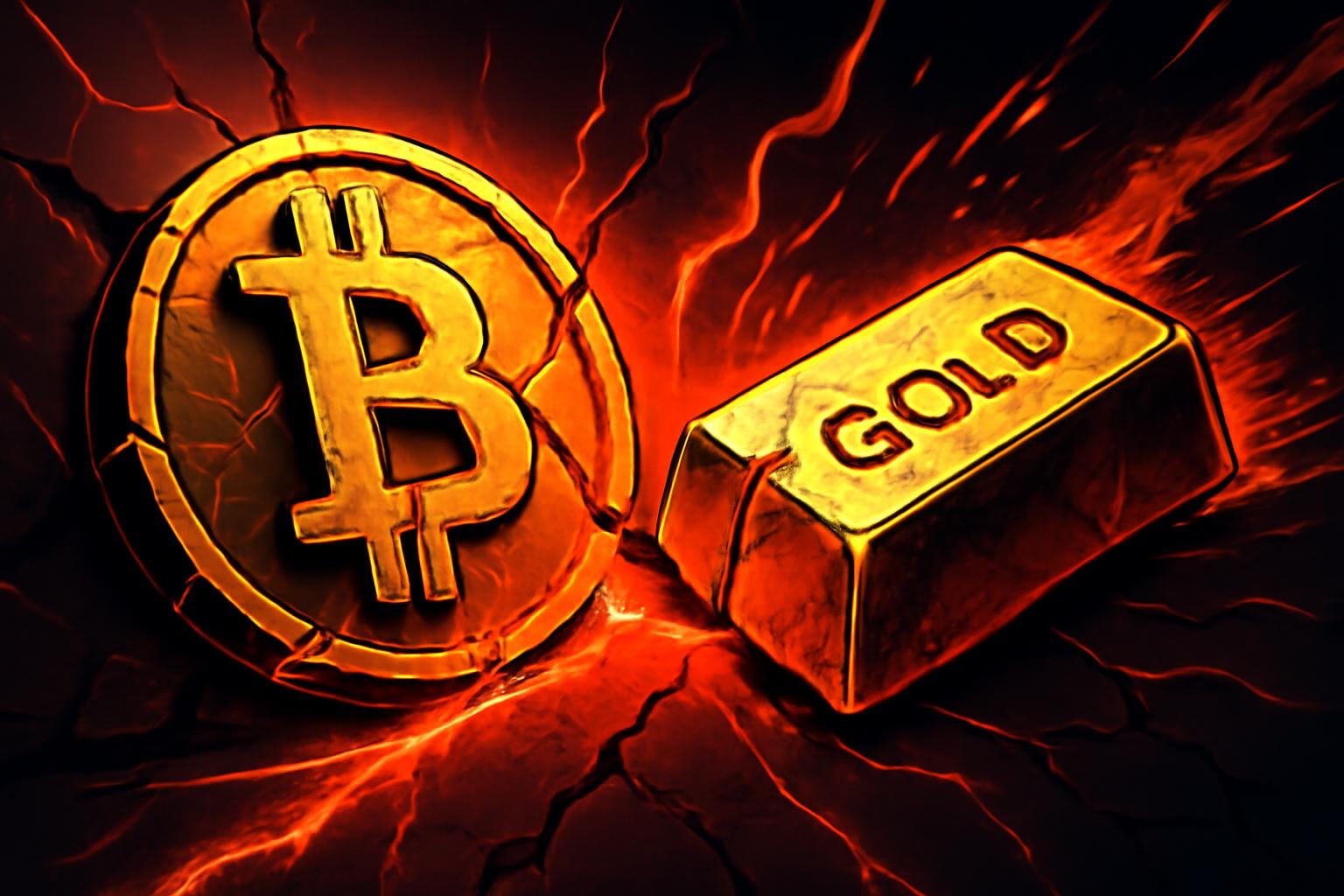 Bitcoin Price Falls to Lows After Tariffs Shock; Digital Gold Narrative Under Scrutiny