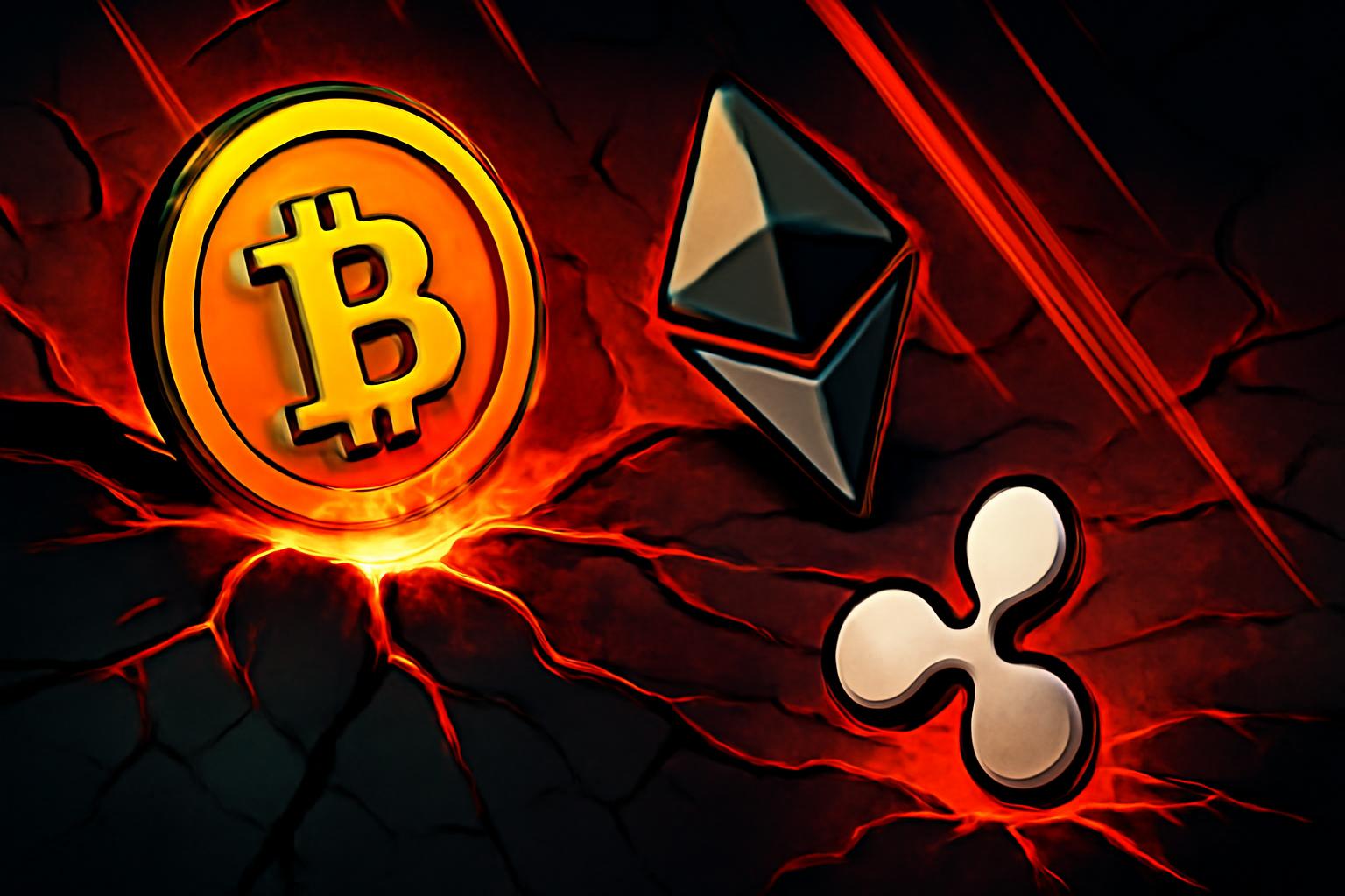 Crypto Liquidations Top $2.5B as BTC, ETH and XRP Plunge