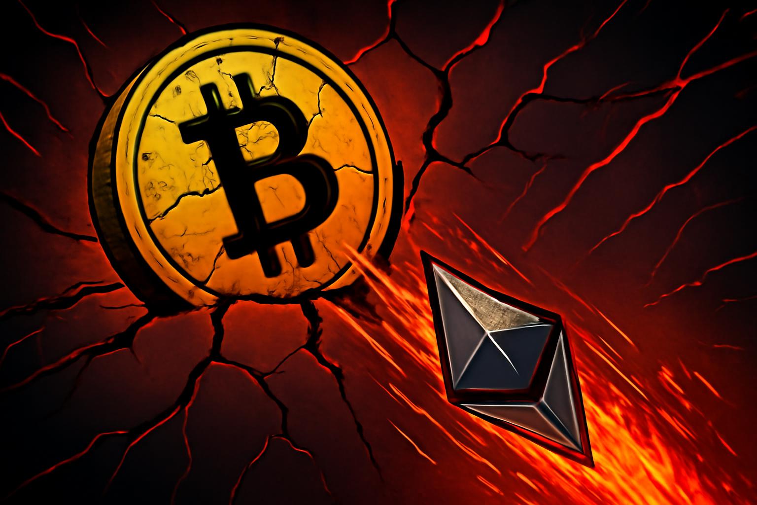 Bitcoin Dives Below $80,000 as Weekend Selloff Drives Ethereum Toward $2,300