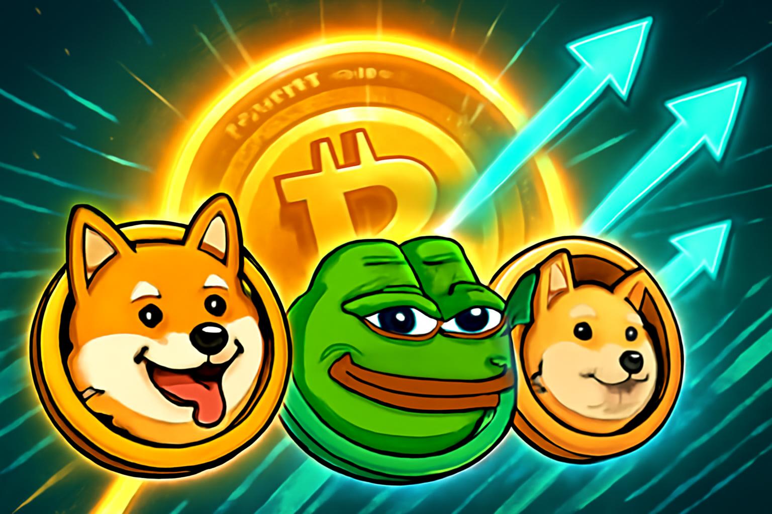Crypto Market Revives as Meme Coins Rally Led by BONK, PEPE, and DOGE