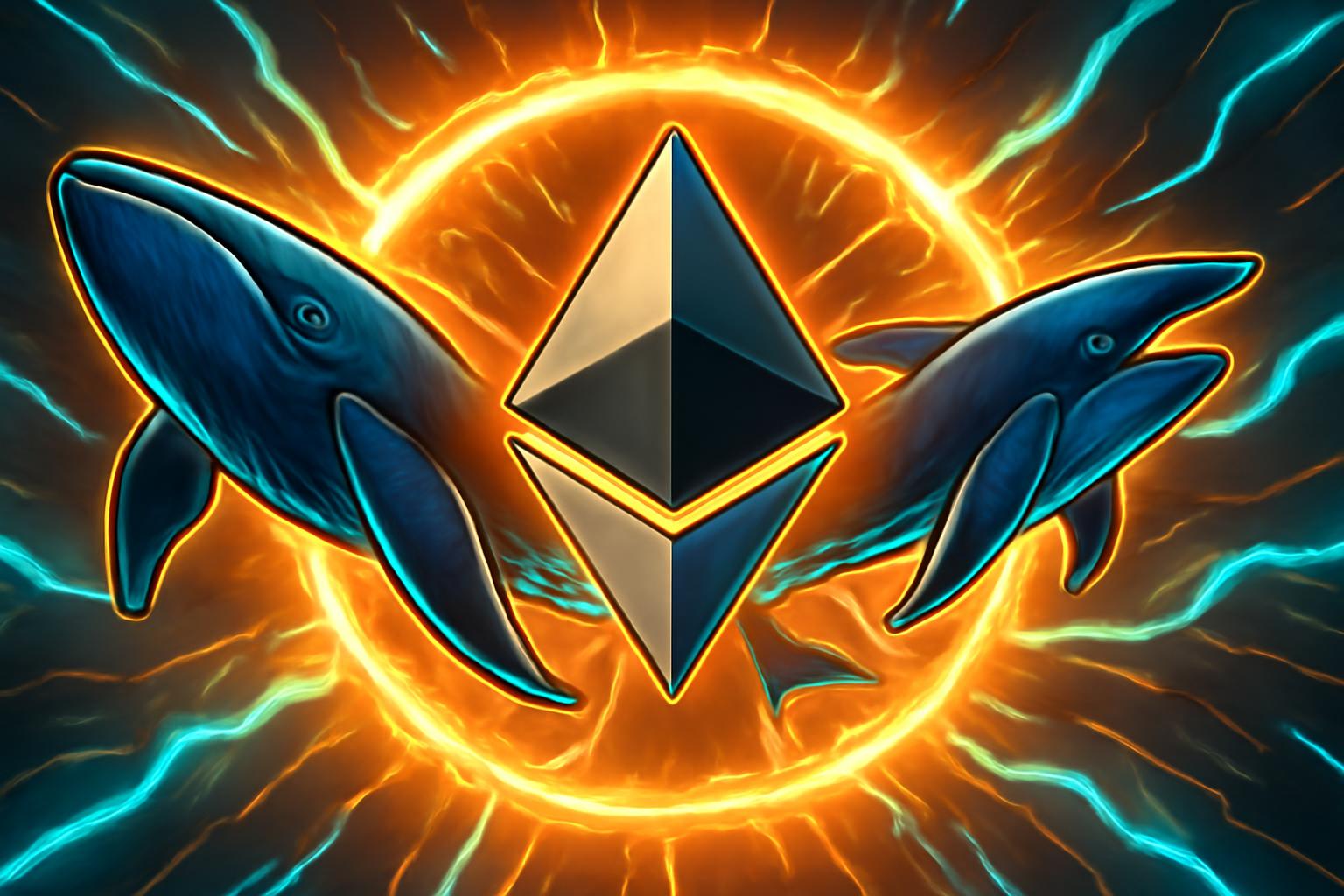 Ethereum Climbs as Whales Accumulate ETH, Eyes Key Breakout