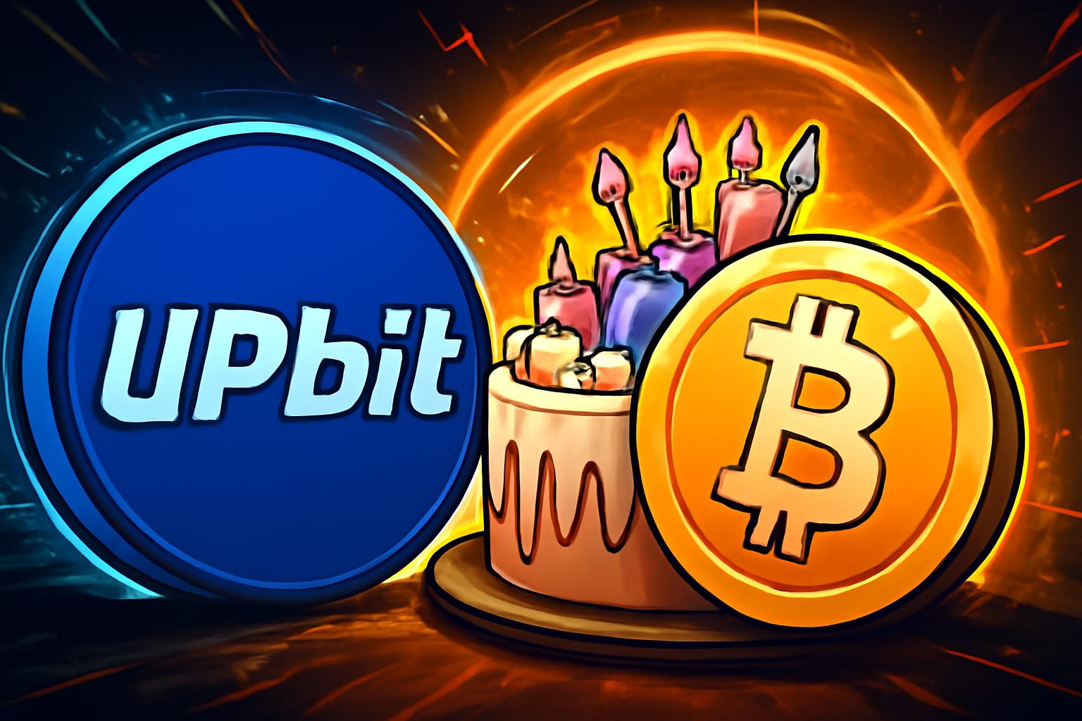 Upbit Teams With Tous Les Jours for BTC Prizes Cake