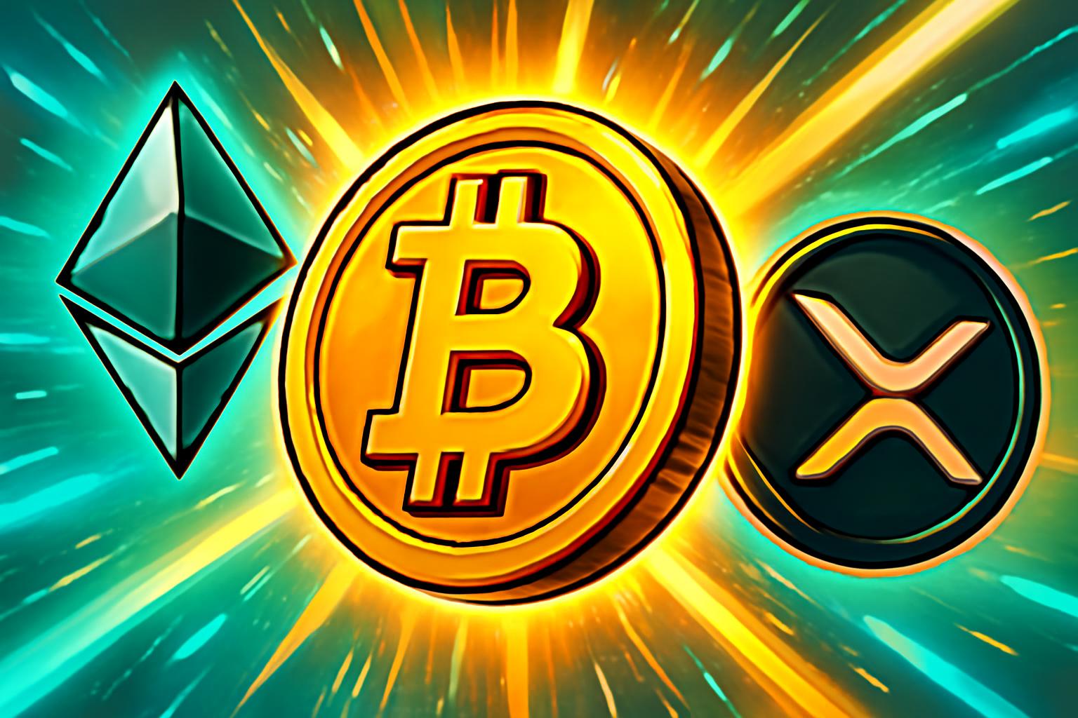 Bitcoin, Ethereum, and XRP Rally Extends as Momentum Turns Bullish