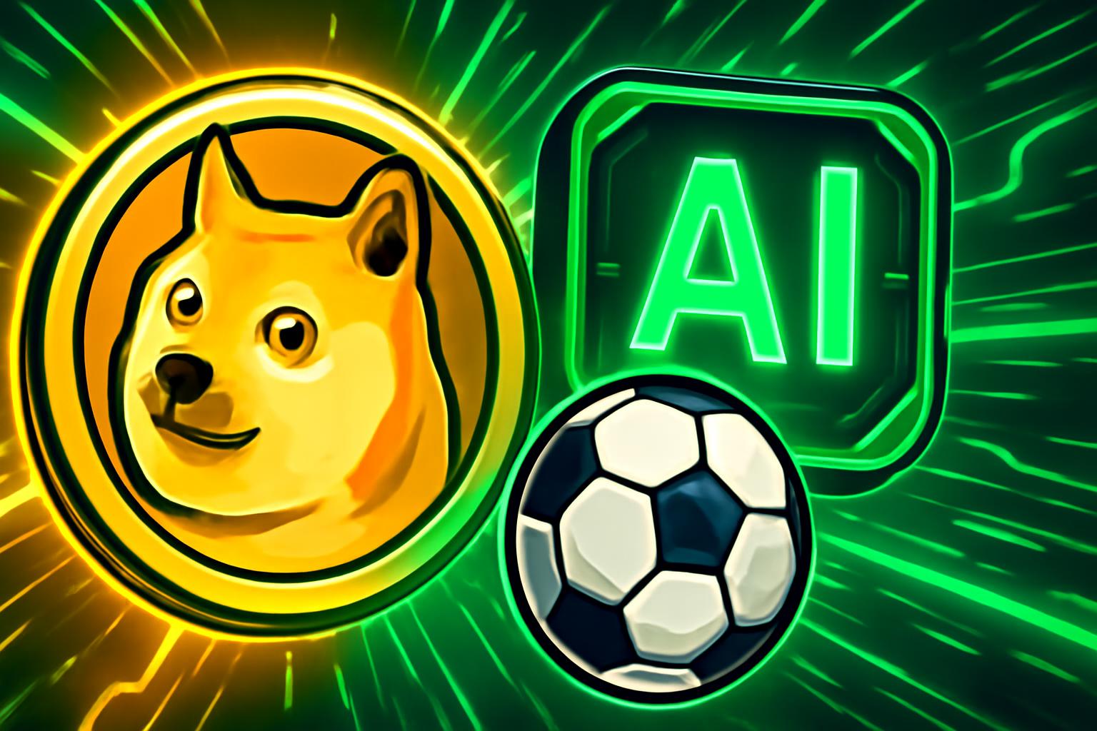 Dogecoin Leads Weekly Rally as Meme, AI, and Sports Sectors Rise