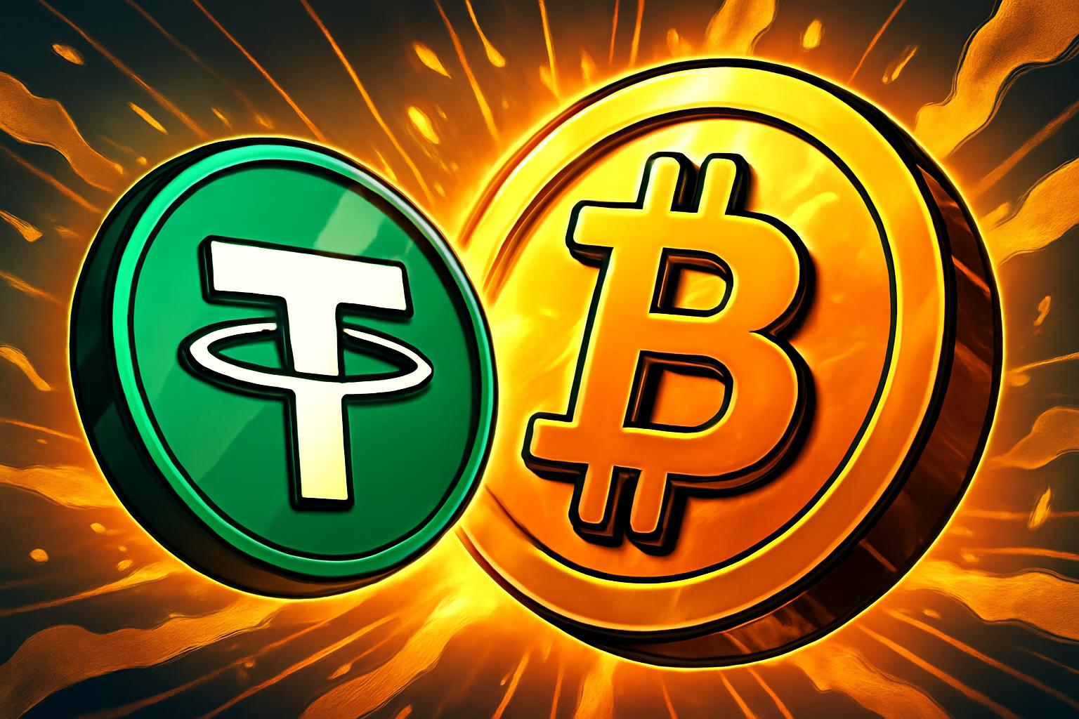 Tether Expands Bitcoin Holdings to 96,000, Joins Top Private Wallets