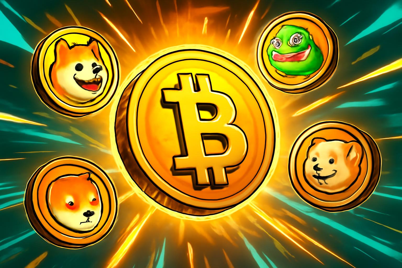 Bitcoin’s $94K Rally Fuels Meme Coin Surge as PEPE and BONK Jump
