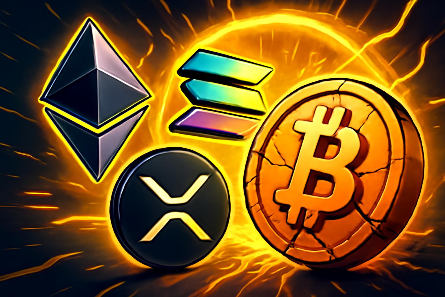 Market Shifts in 2025: Ethereum, Solana, and XRP Lead Crypto Investment Flows