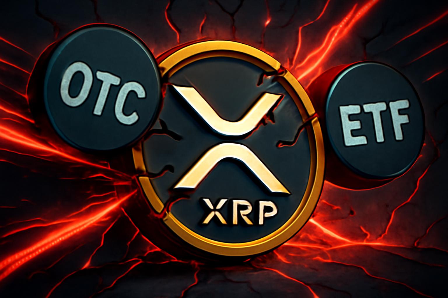 XRP Price Held Low as OTC Trades, Dark Pools, and ETF Liquidity Drain Restrain Rally