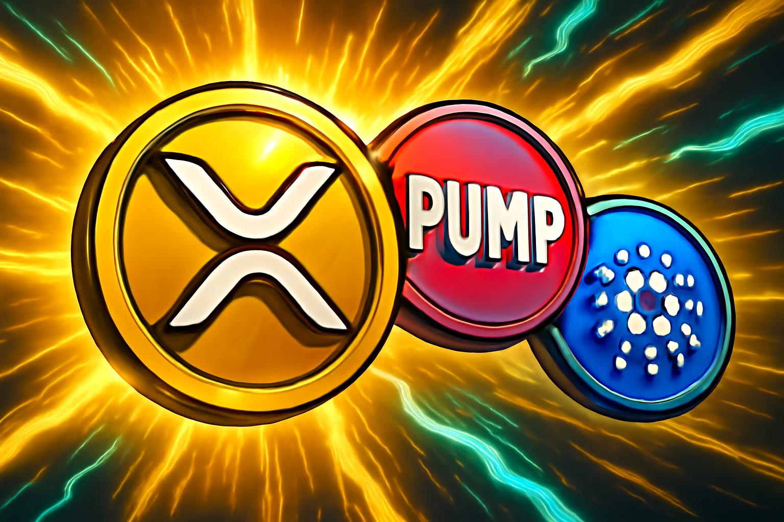 XRP, PUMP and Cardano Signal Early-Year Crypto Rally