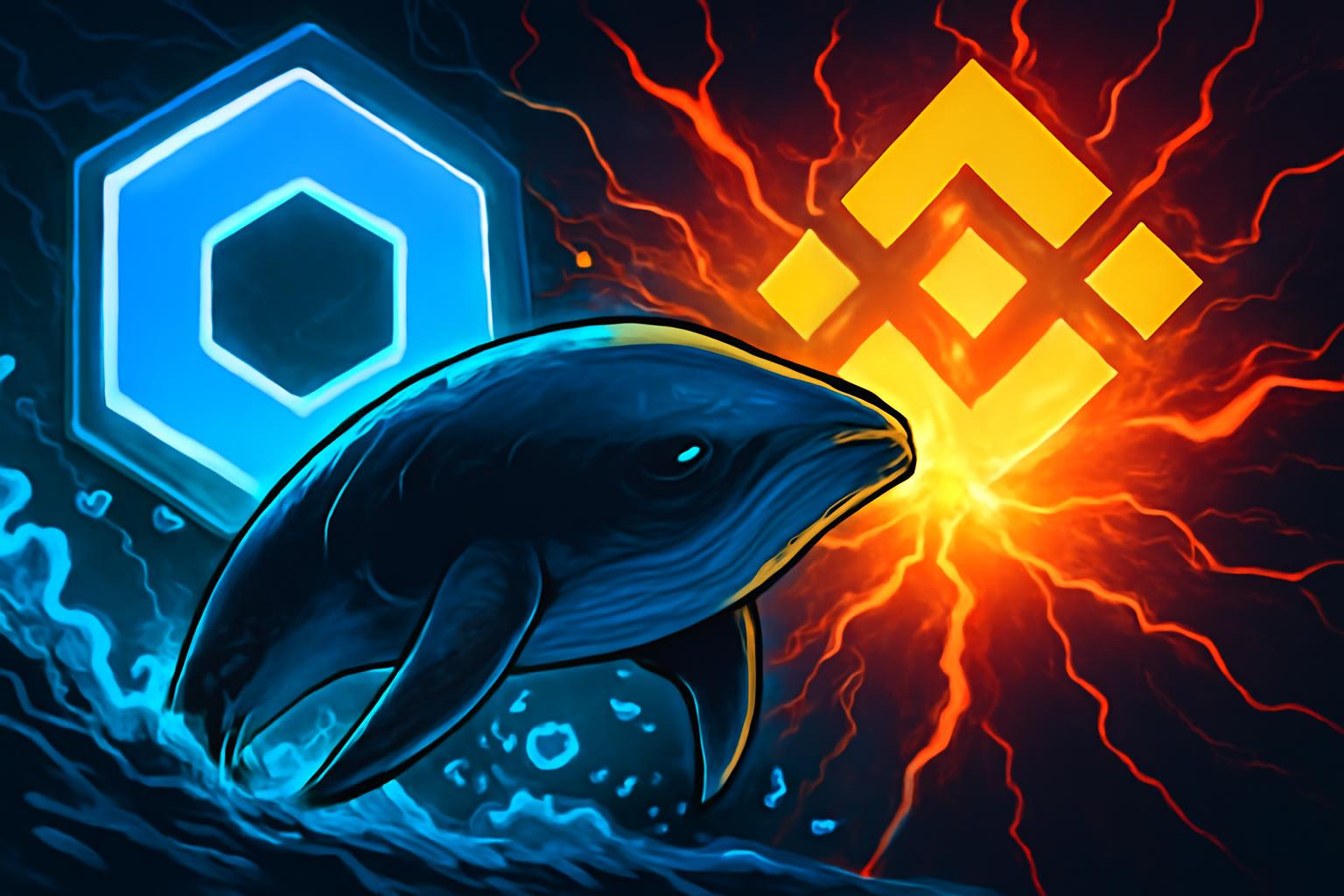 Chainlink Whale Deposit to Binance Signals Exchange Activity and On-Chain Insights