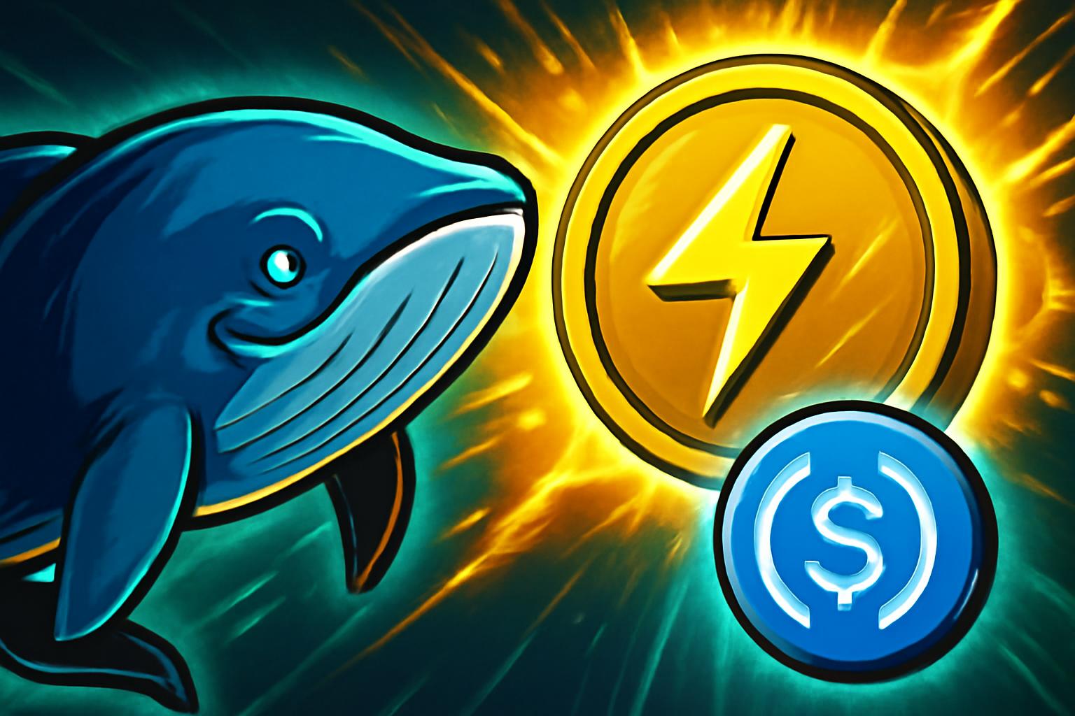 Whale Wallet Bets $4 Million on LIT, Holds USDC