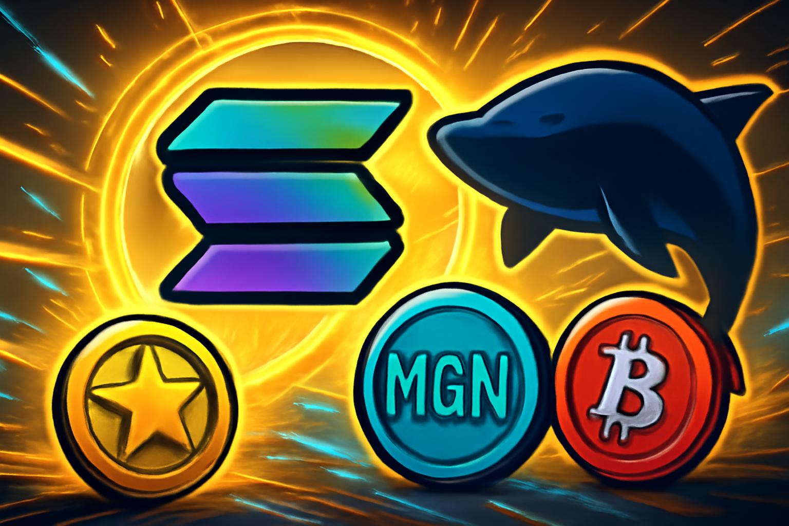 Solana On-Chain Activity: Whale Movements and Token Surges