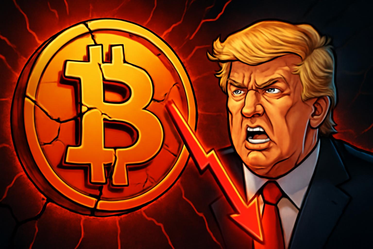 Trump’s Crypto Presidency Faces Setback as Bitcoin Slumps
