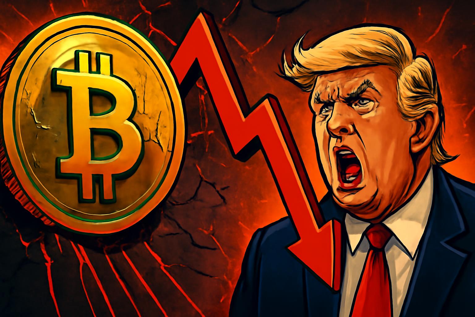Bitcoin Price Crash Tests Support for Trump's Crypto Presidency