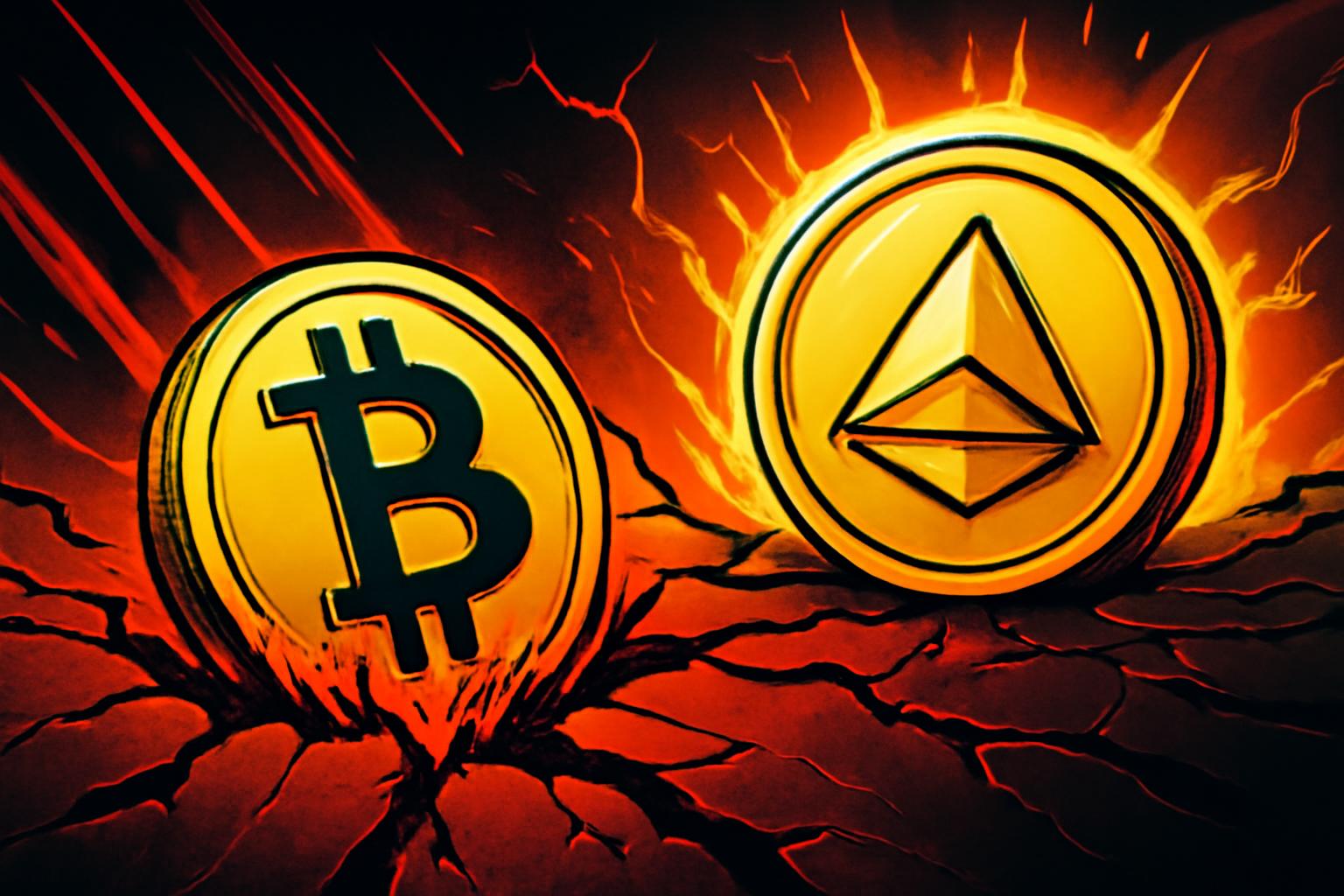 Bitcoin-Gold Ratio Flashes Historic Warning as Altcoins Hit Record Lows