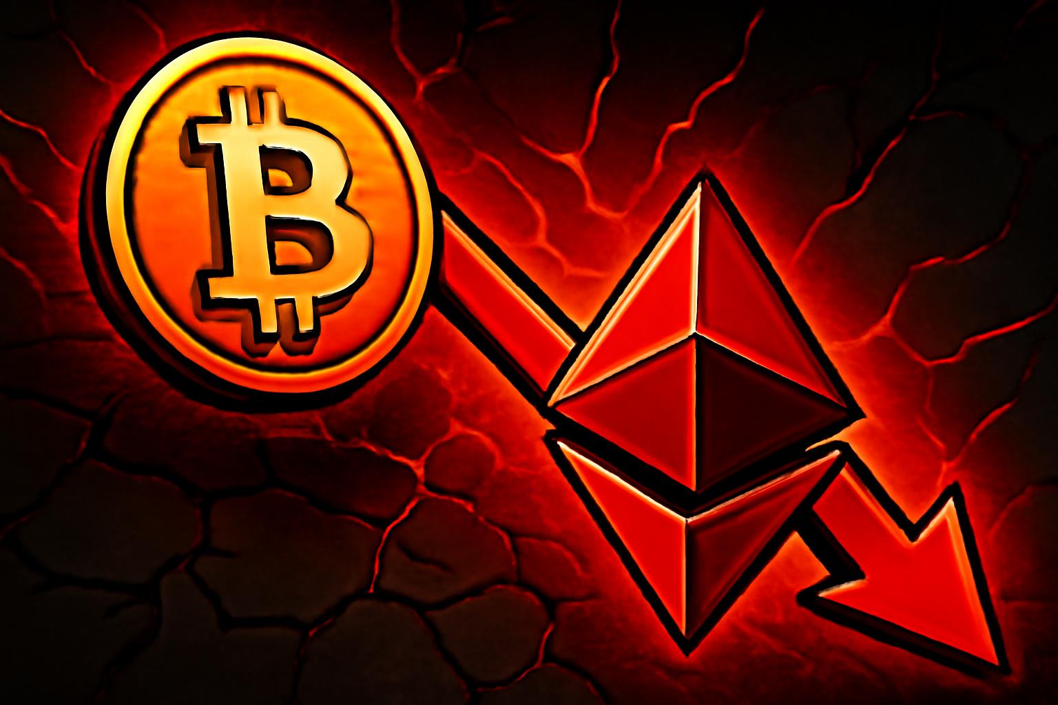 Ethereum Slips 60% From August Peak as Bitcoin Leads