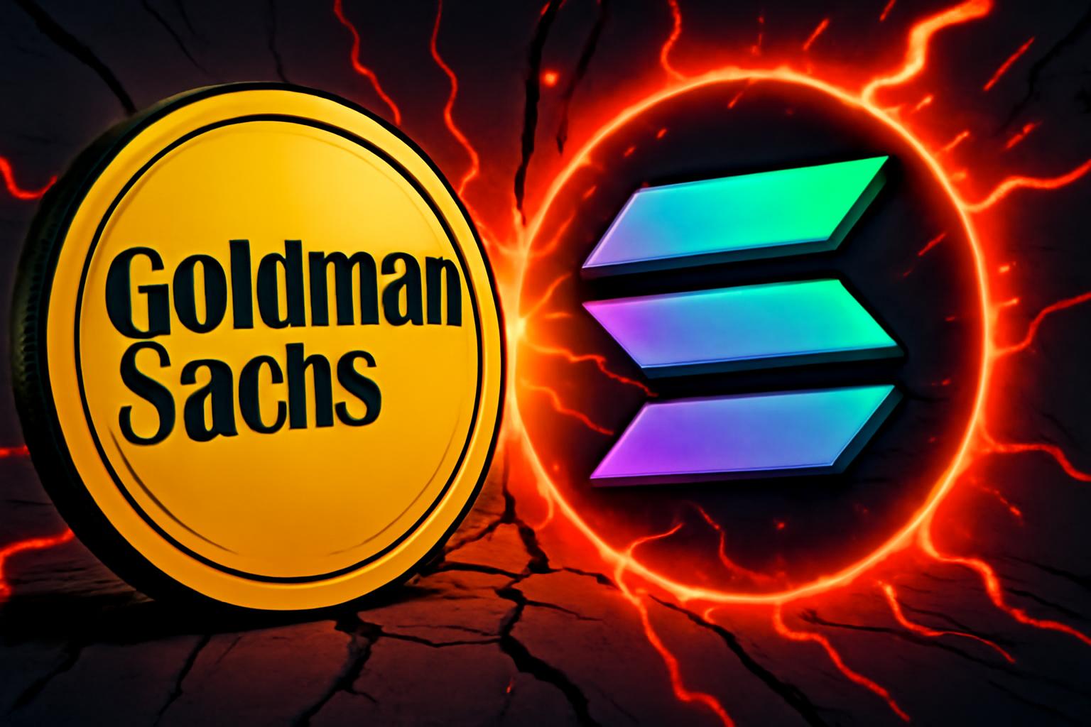 Goldman Sachs Deepens Solana Exposure as Institutional Demand Tests $80 Support