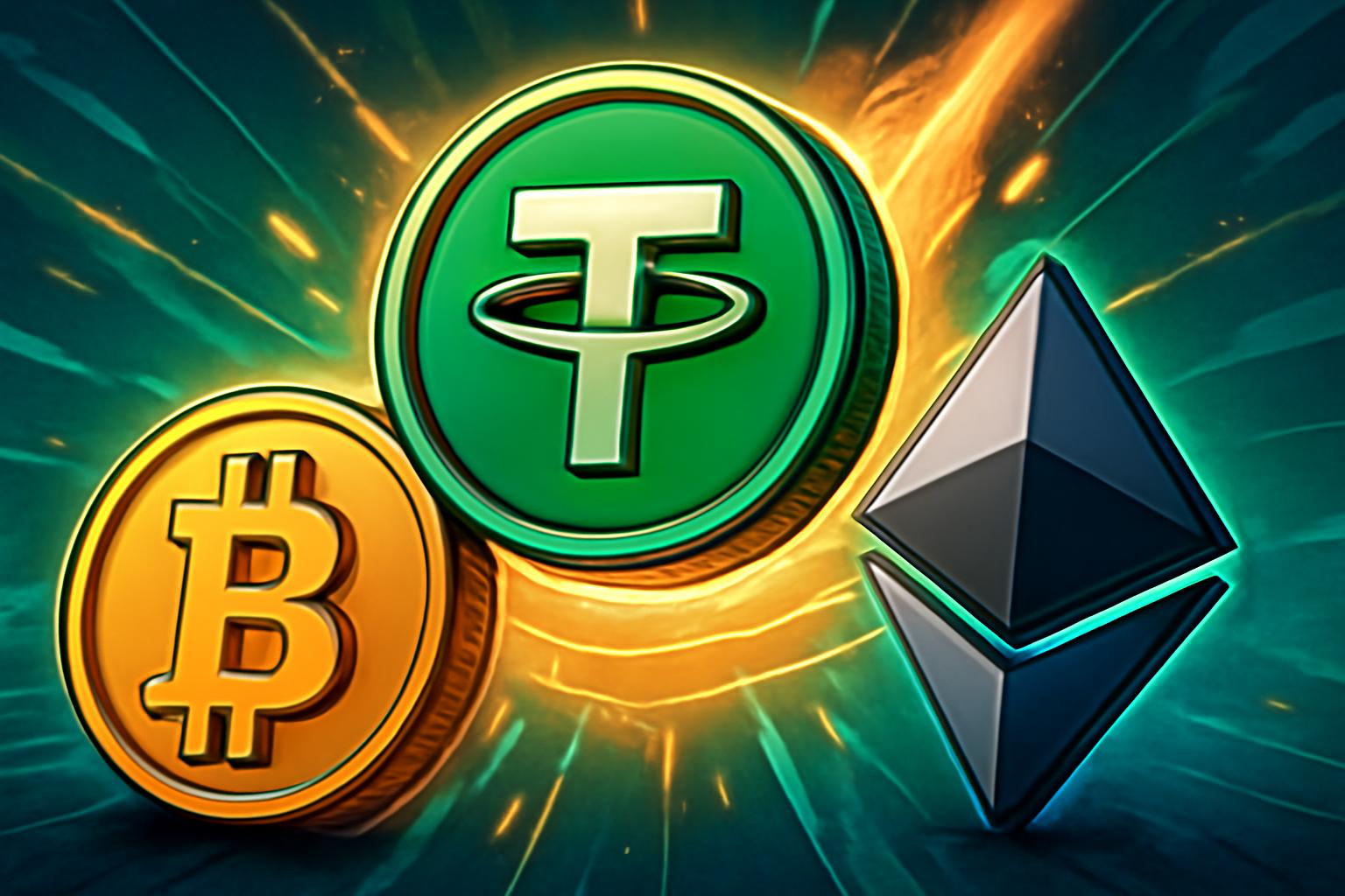 USDT Could Overtake Bitcoin and Ethereum as Stablecoins Expand