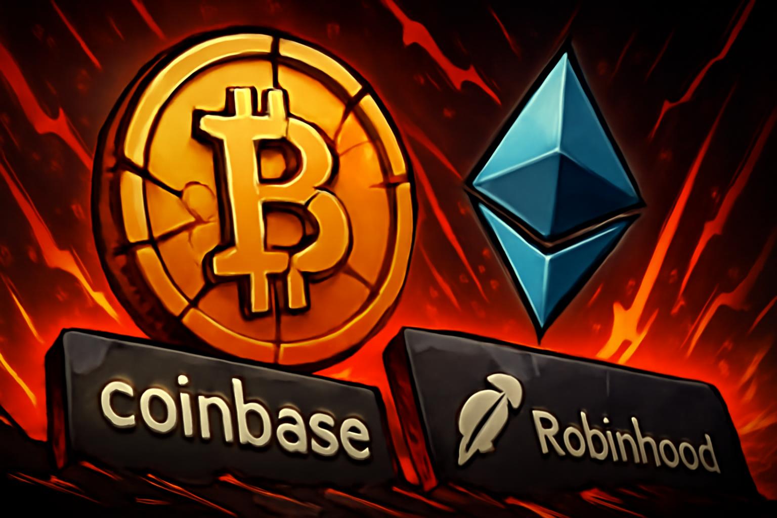 Bitcoin Under Pressure as Stock Market Slide Deepens; Ether Falls