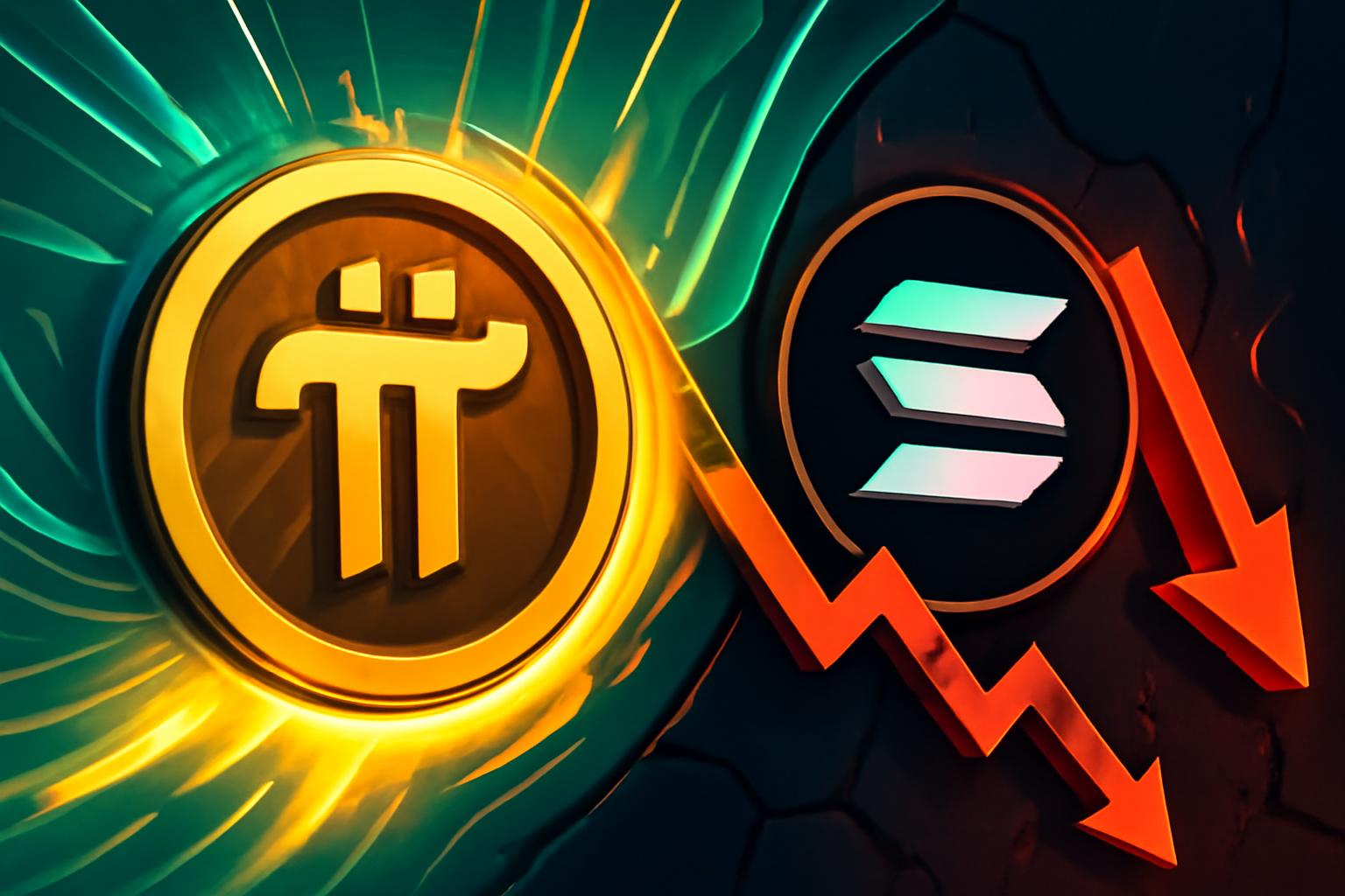 Pi Network Surges 25% as Bulls Return; Solana Holder Drop Raises Questions