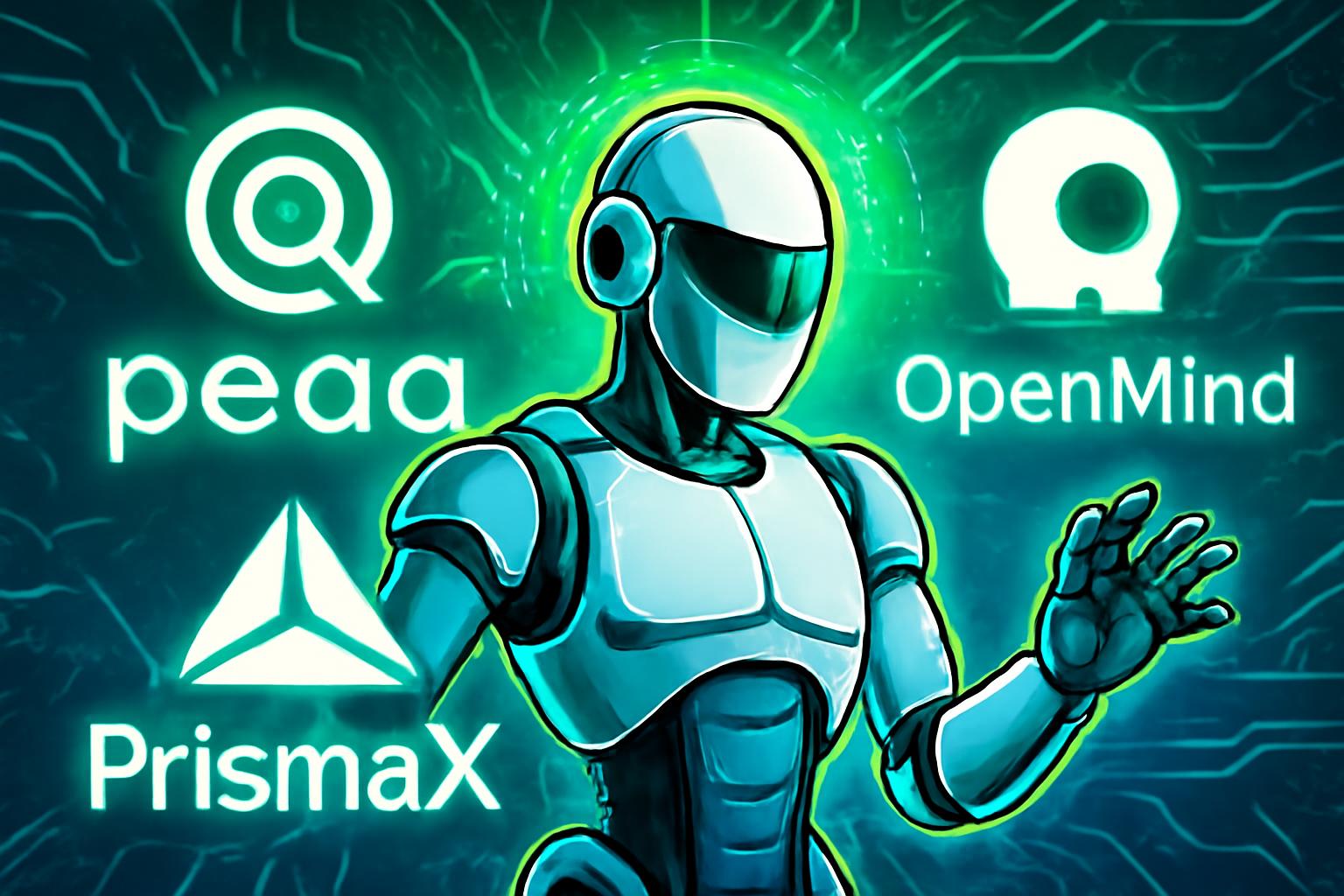 Blockchain-Driven Robotics Web3 Stack: Peaq, PrismaX, and OpenMind