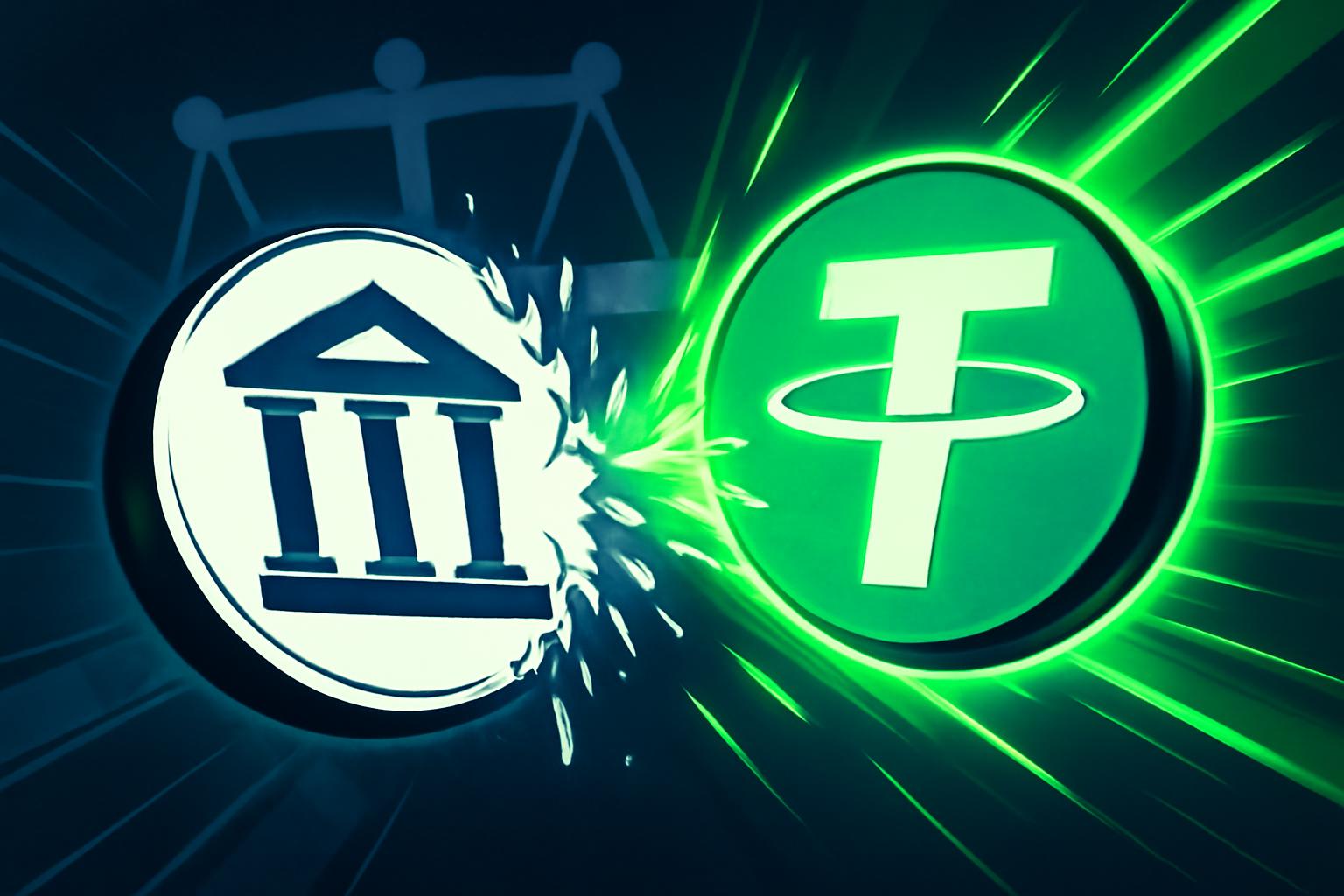 Banks Clash Over Stablecoin Rewards as Tether Grips Market