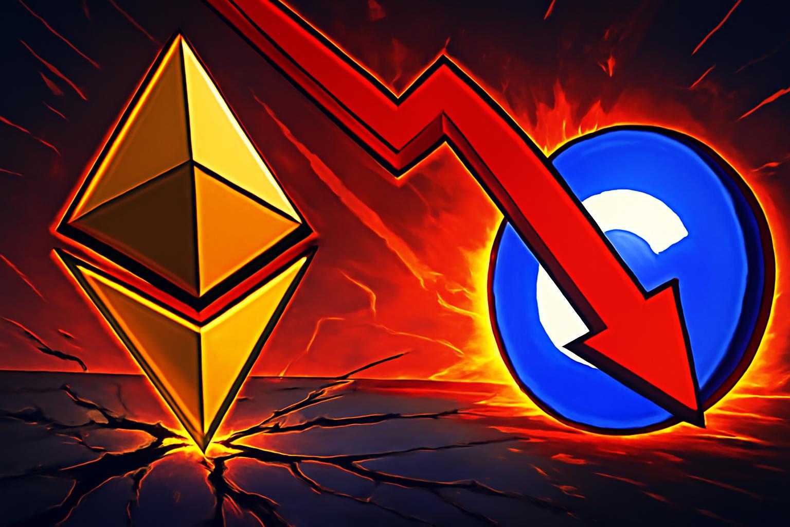 Ethereum Dips as Crypto Volatility Persists; Coinbase Retail Dip-Buying Holds Strong