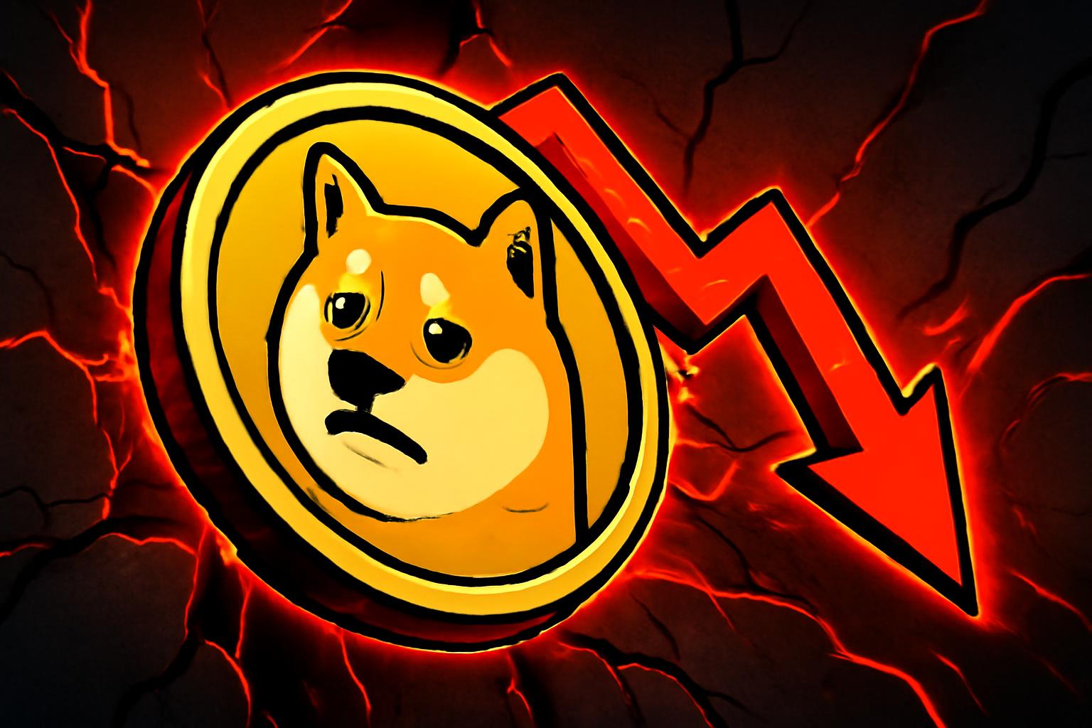 Dogecoin Price Slumps as Market Sentiment Dims; ETF Liquidity Gap Emerges