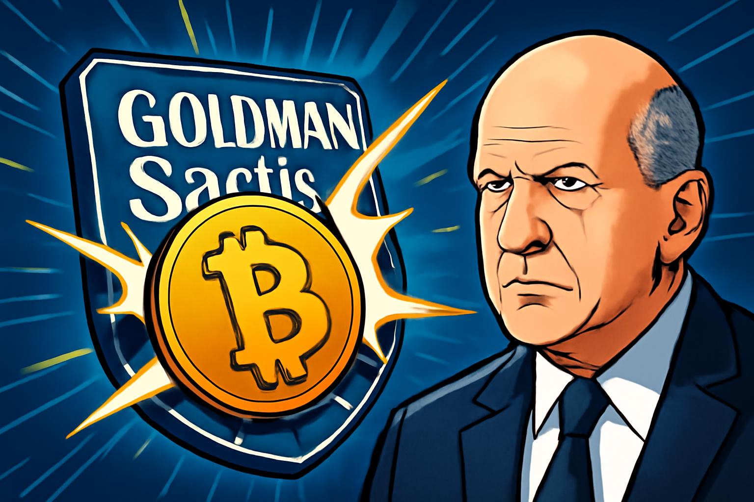 Goldman Sachs CEO David Solomon Reveals Tiny Bitcoin Stake as Regulation Eases