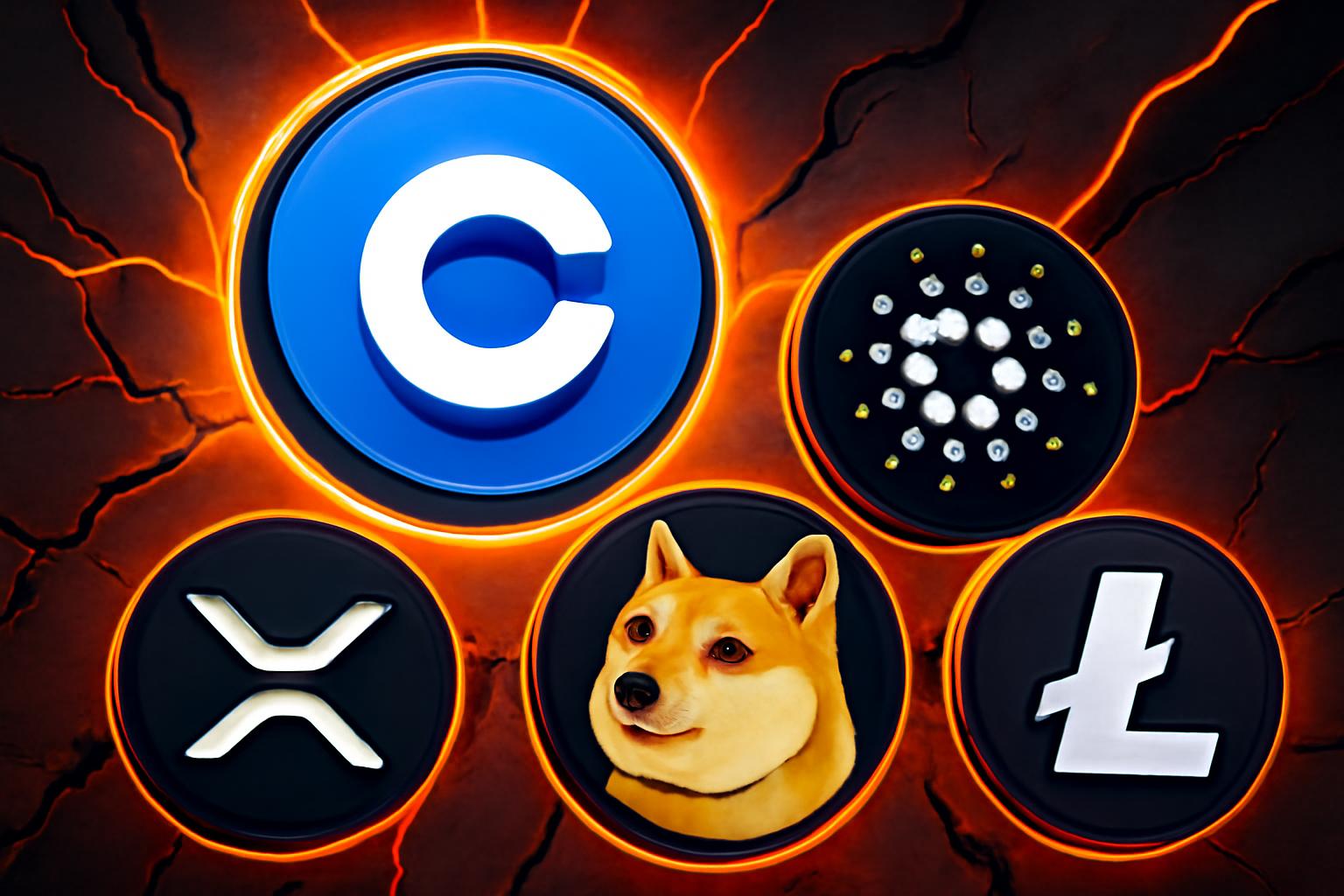 Coinbase Expands Crypto-Backed Loans to XRP and ADA, Adds DOGE and LTC