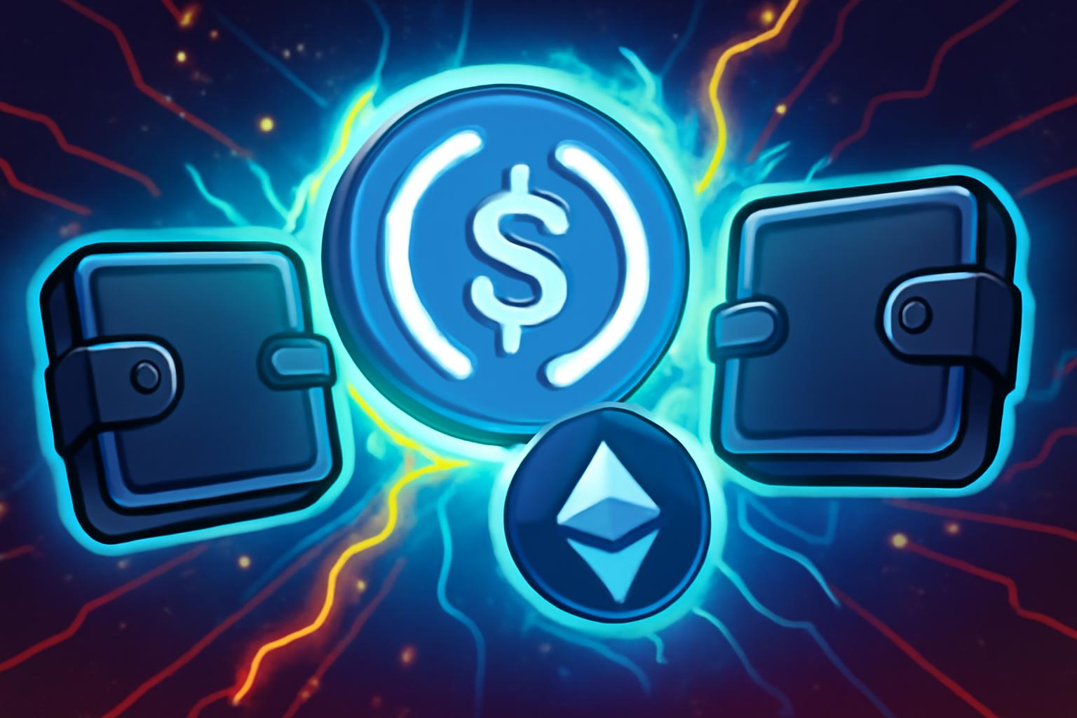 Anonymous Ethereum Wallets Move About $315 Million in USDC