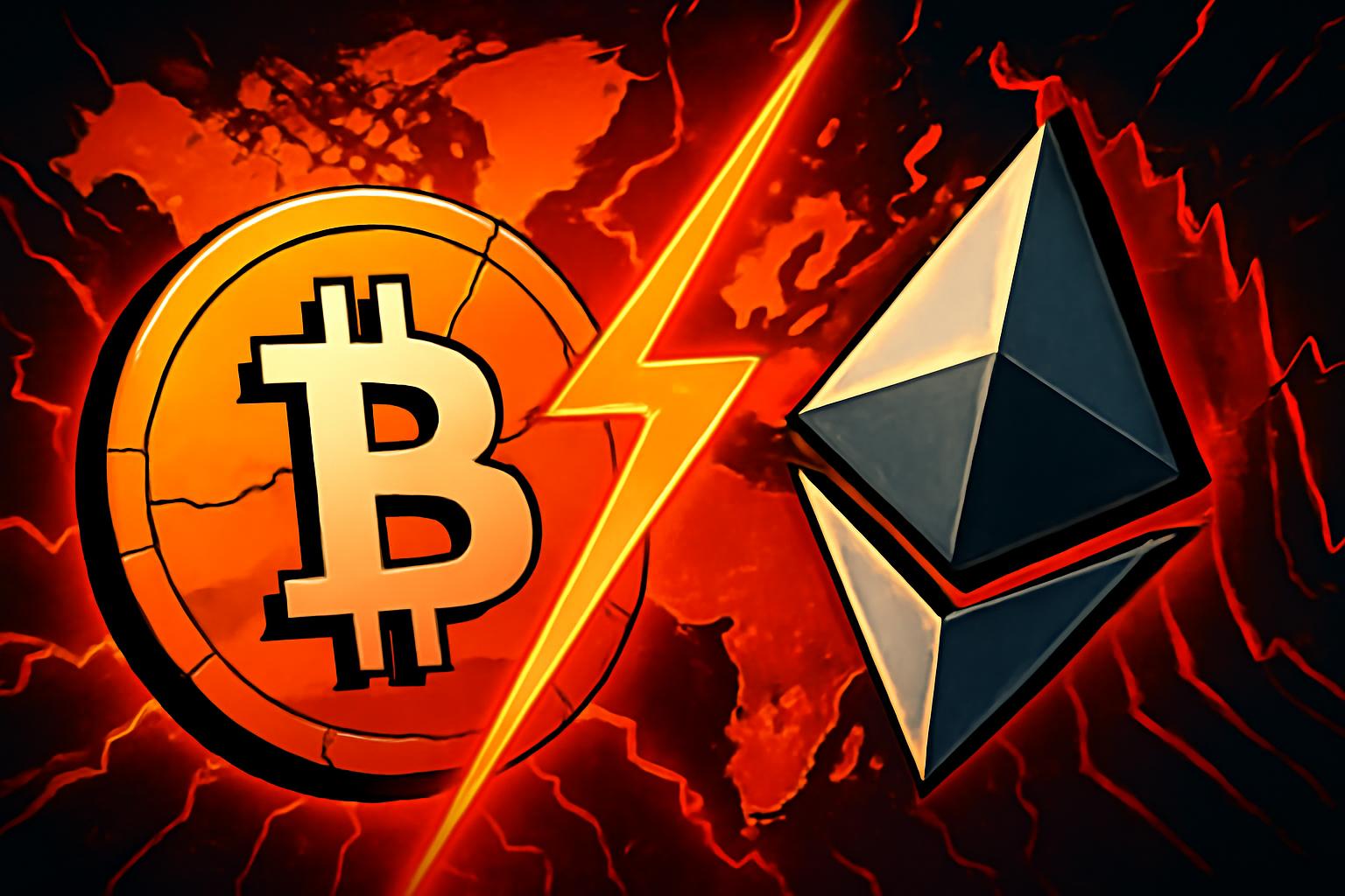 Geopolitical Risk Dampens Crypto Markets as Bitcoin Drops