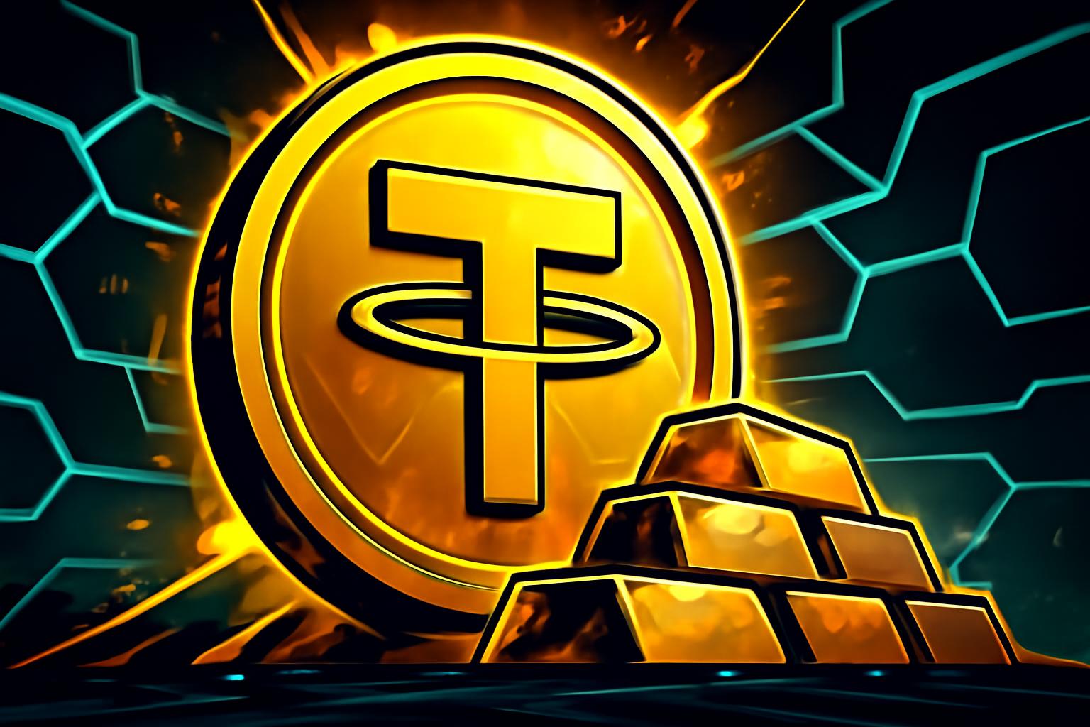 Tether’s XAUT On-Chain Transfers Reach 94 Tons of Gold with 0.0016% Fees