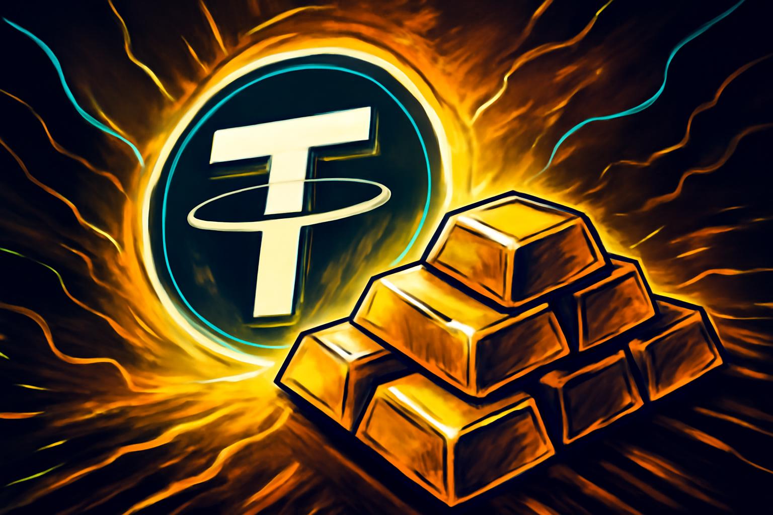 Tether Expands Gold Hoard to Back the USD T Stablecoin