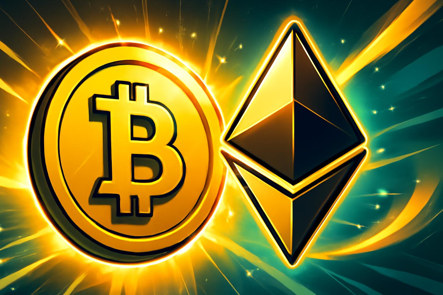 Crypto Market Update: BTC and ETH Rise Amid Tariff News and ETF Flows