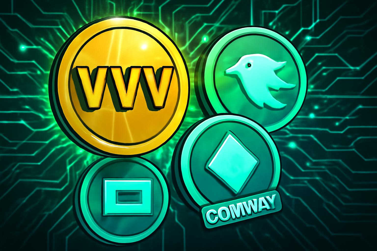 AI Tokens on Base Lead Market Rally as VVV and TIBBIR Surge