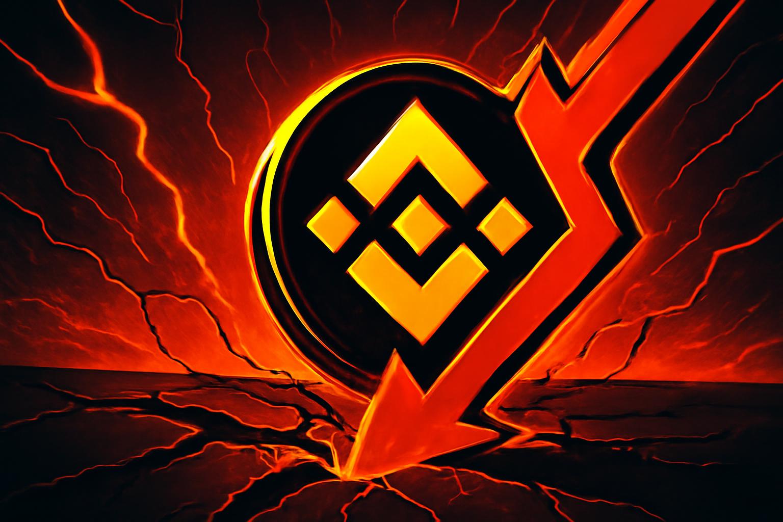 Binance Coin Price Signals Bearish Pattern as On-Chain Metrics Deteriorate