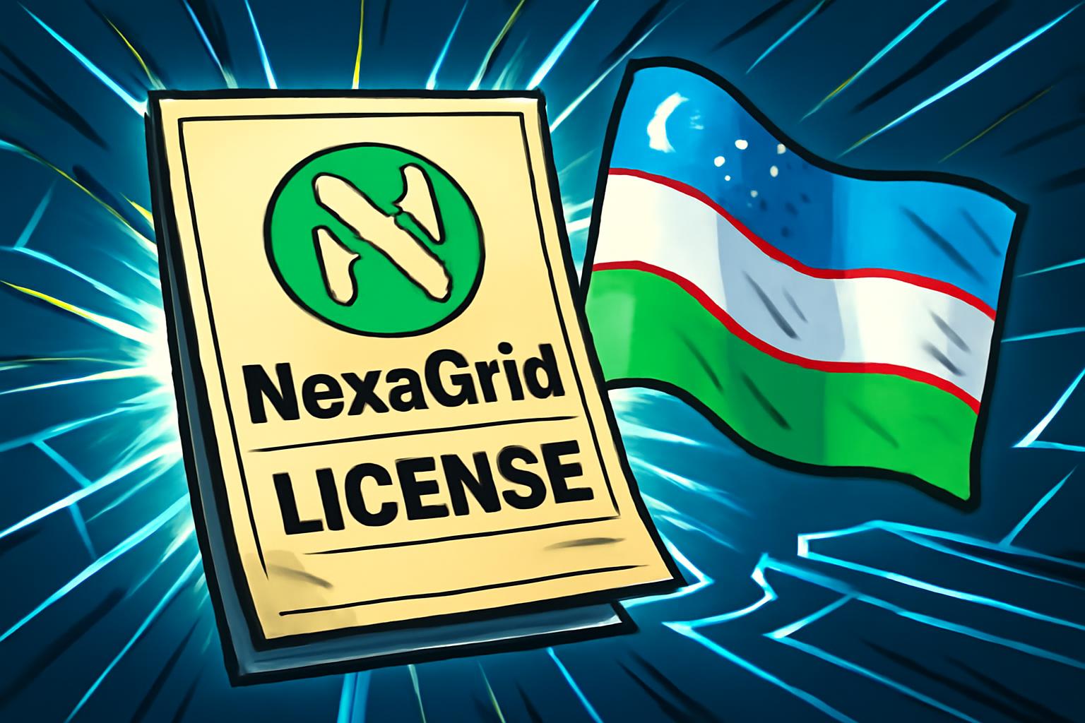 Uzbekistan Grants First Official Crypto Mining License to NexaGrid